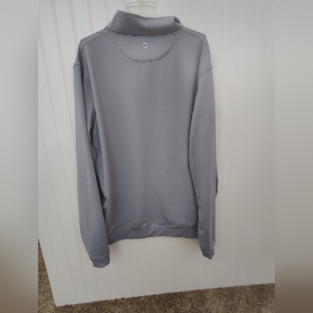 Peter Millar Gray Quarter-Zip Jacket - image 6